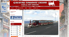 Desktop Screenshot of galwaytouristtrain.com